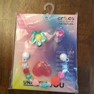 Uniquely You Crocs Jibbitz Charms Trendy Jewelry New On Card